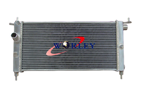 Aluminum radiator for opel - aluminum,